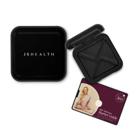 JSHealth 360 Welcome Gift - Pill Box + FREE Wellness E-Book