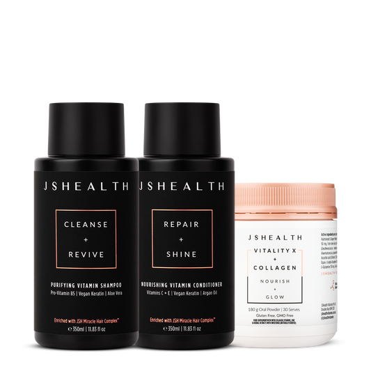 Lush Locks + Vitality Bundle - THREE MONTH SUPPLY